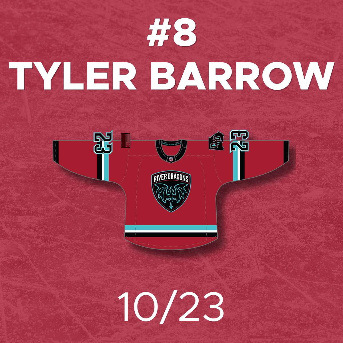 Jersey Off The Back: Oct 23- #8 Tyler Barrow
