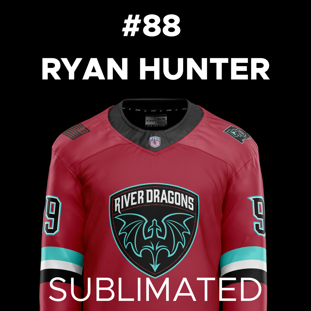 Sublimated Replica 2026-2027 Red Player Jersey - Hunter