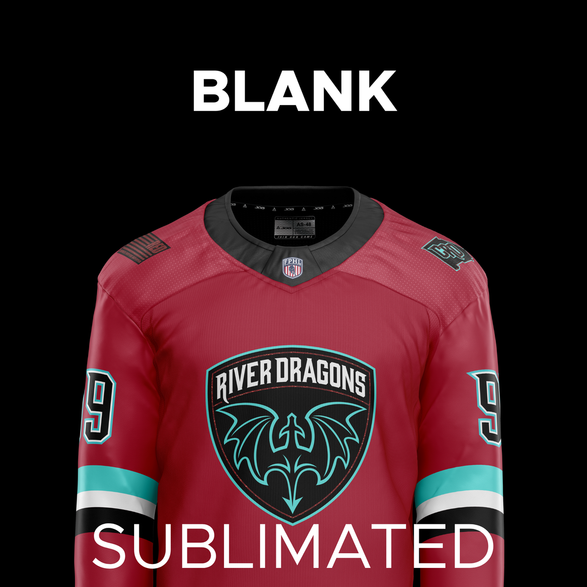 Sublimated Replica 2026-2027 Red Player Jersey - Blank