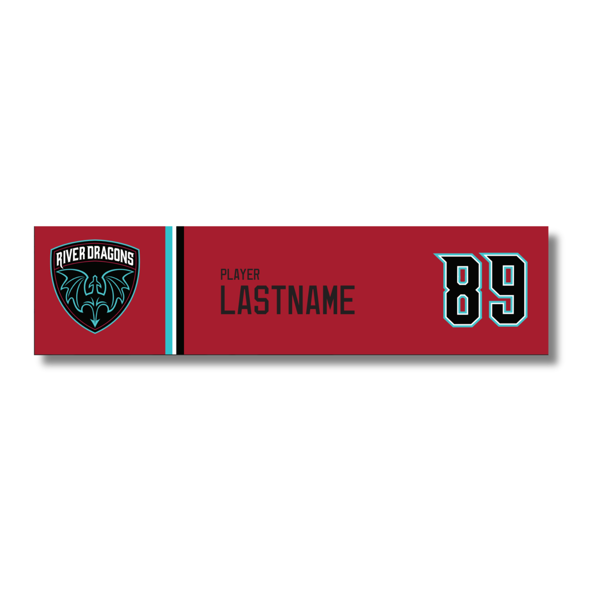 Custom Locker Room Nameplate