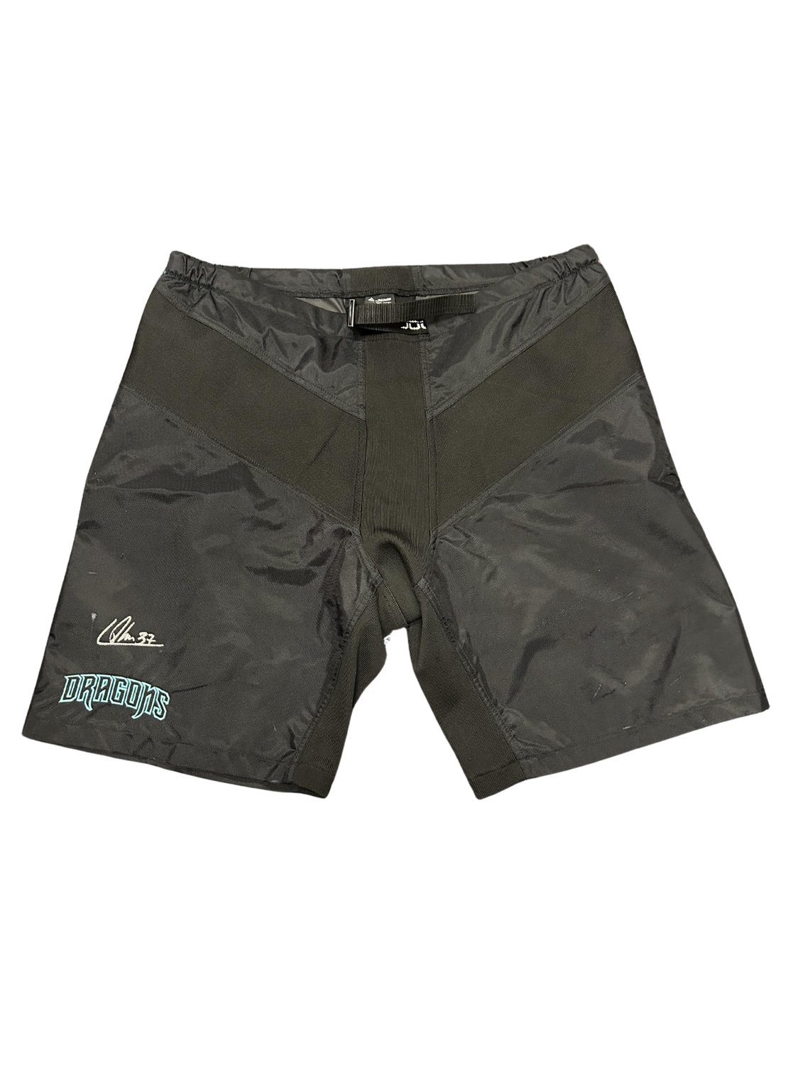 Autographed 2024-2025 Black Pant Covers Columbus River Dragons Merchandise Store