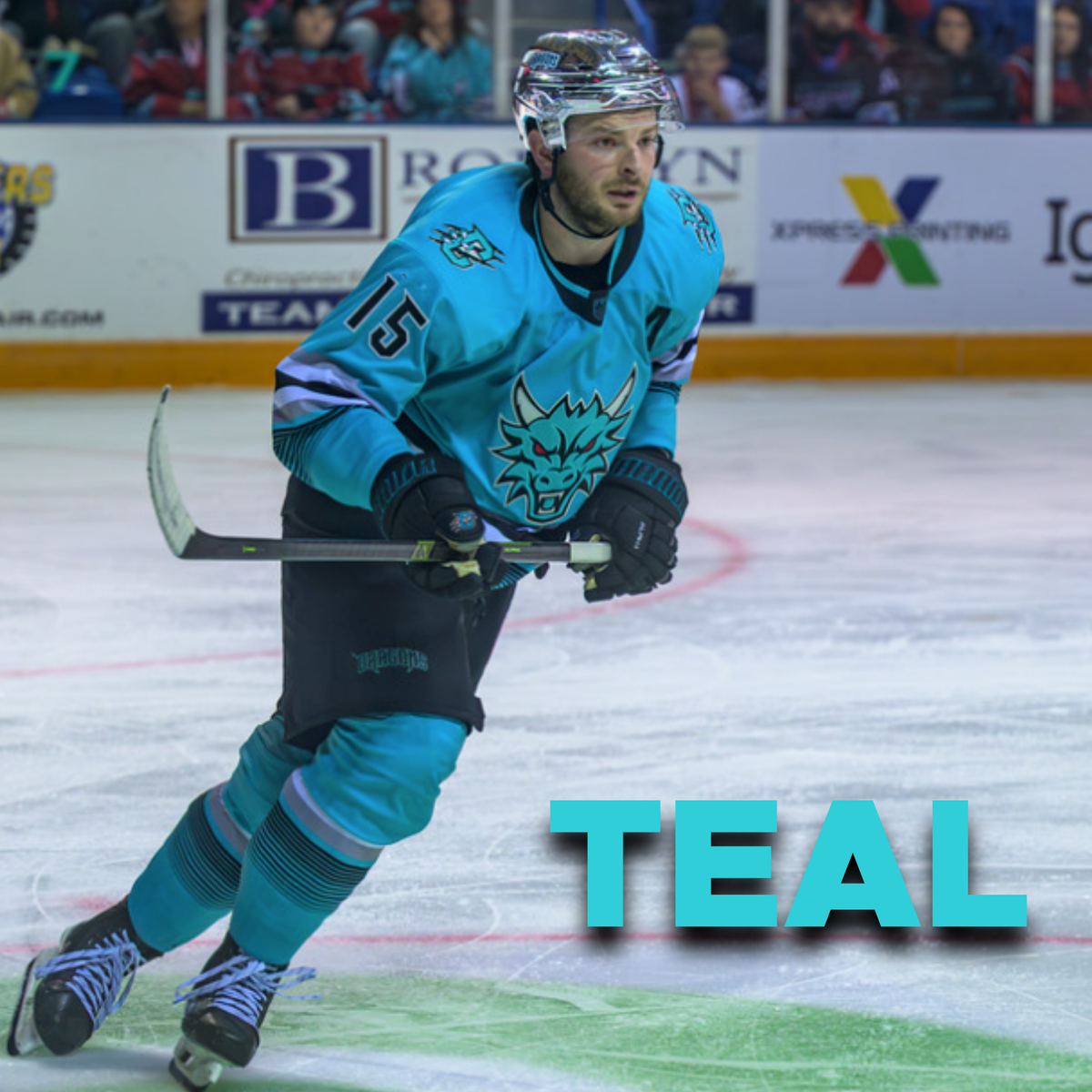 Game-Worn 2025-26 Teal Jersey