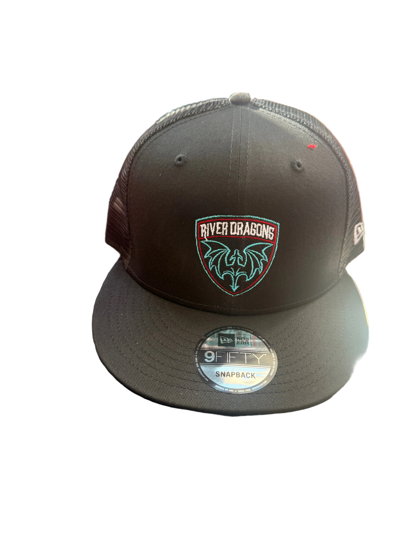 Black New Era Snapback Trucker Cap