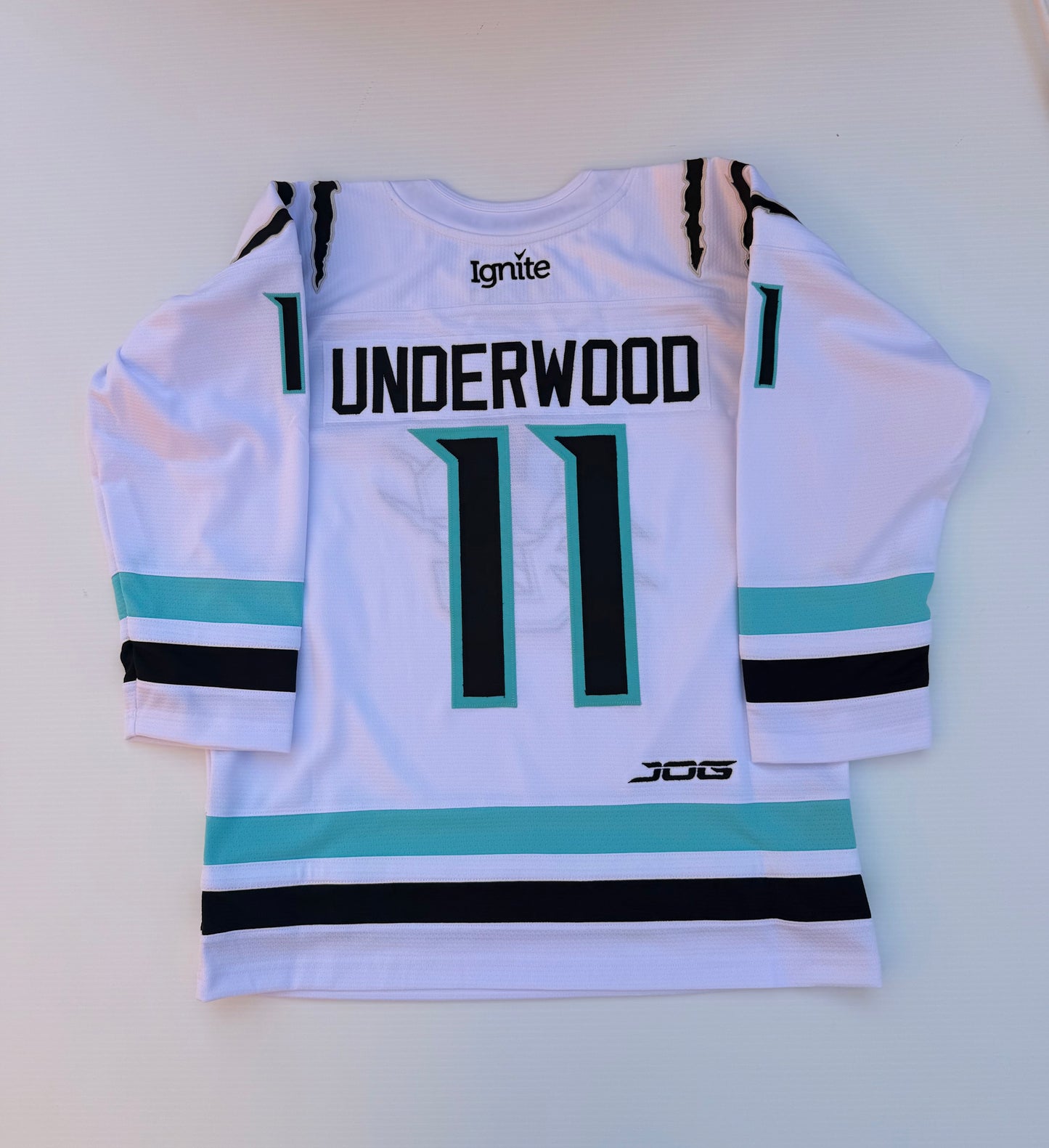 Authentic 2025-26 White Jersey - Underwood