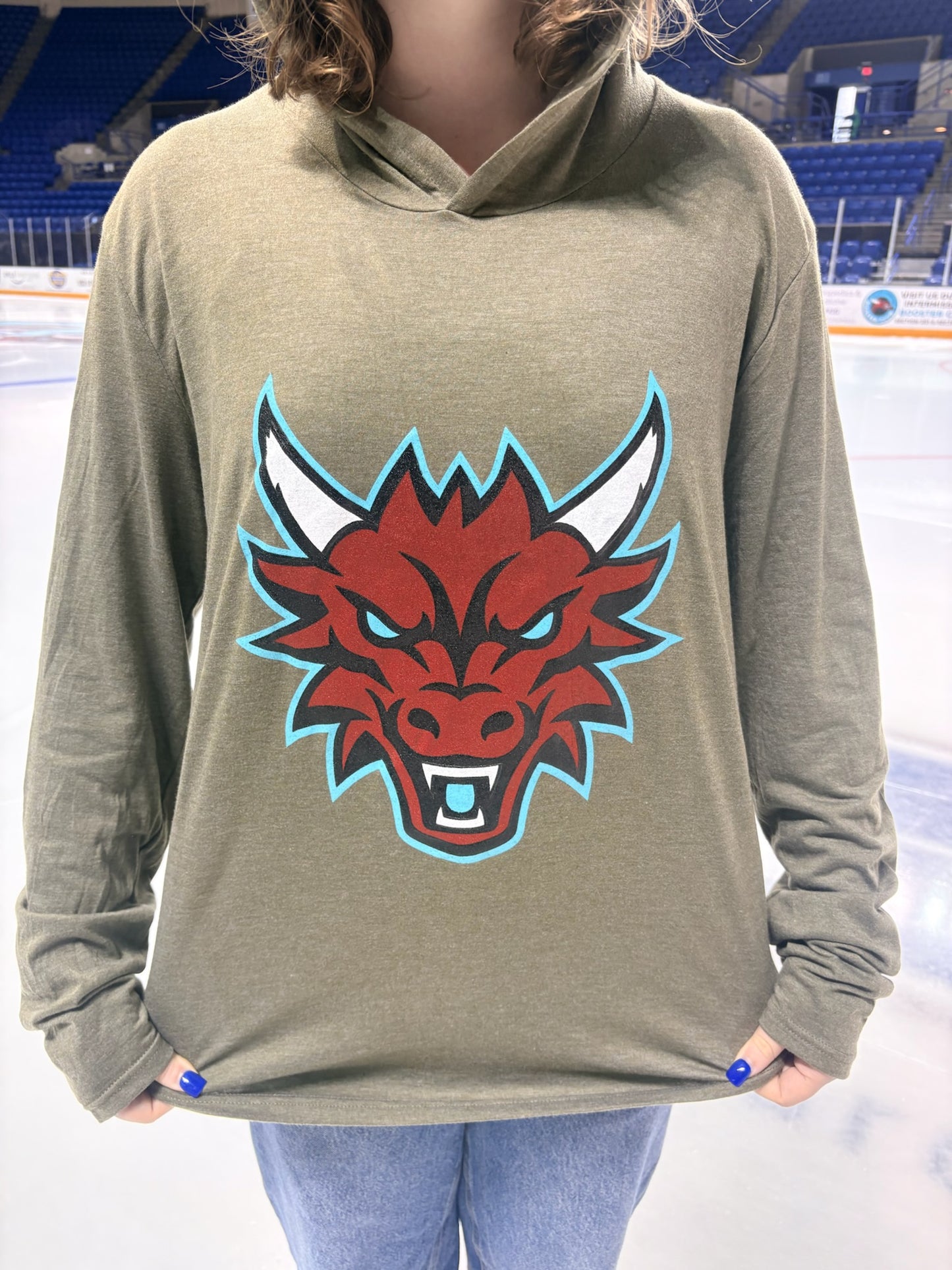 Outdoors Night Long Sleeve Hoodie