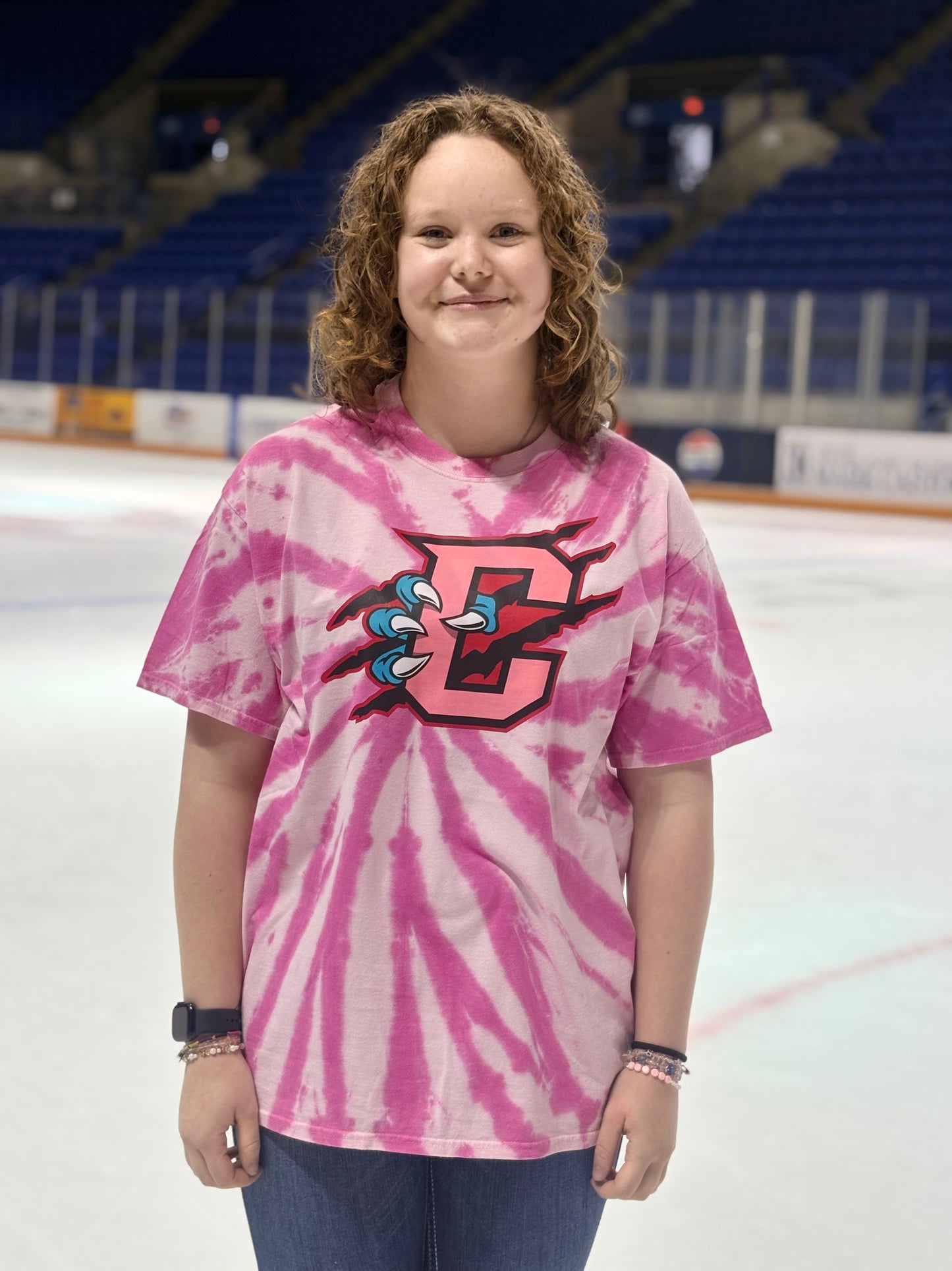 Pink Tie Dye Short Sleeve
