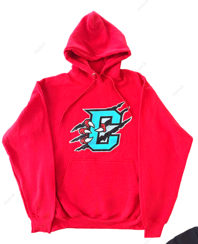 Primary Logo Red Hoodie