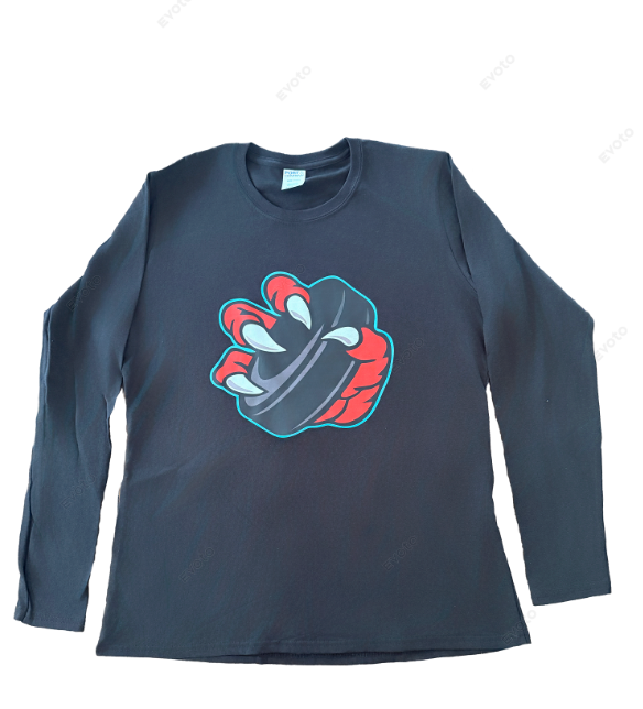 Womens Claw w Puck Long Sleeve