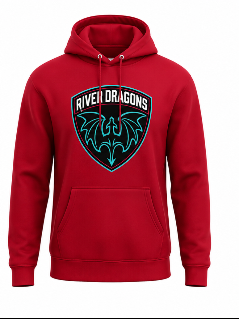 Red River Dragons Shield Hoodie