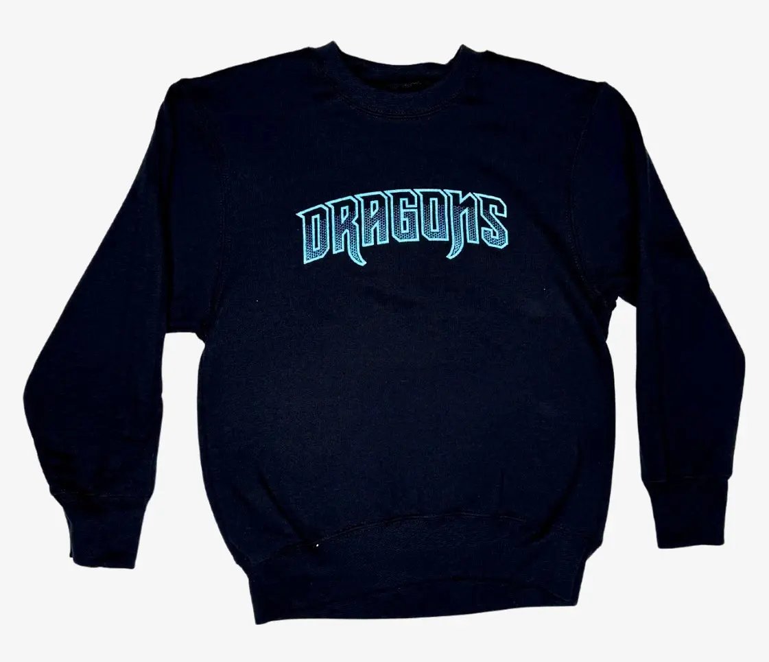 Youth Wordmark Crewneck SanMar