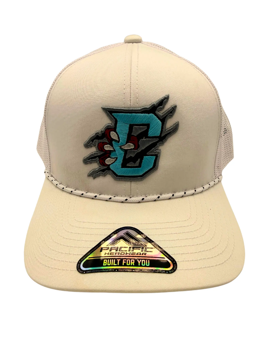 White Main Logo Rope Hat Augusta