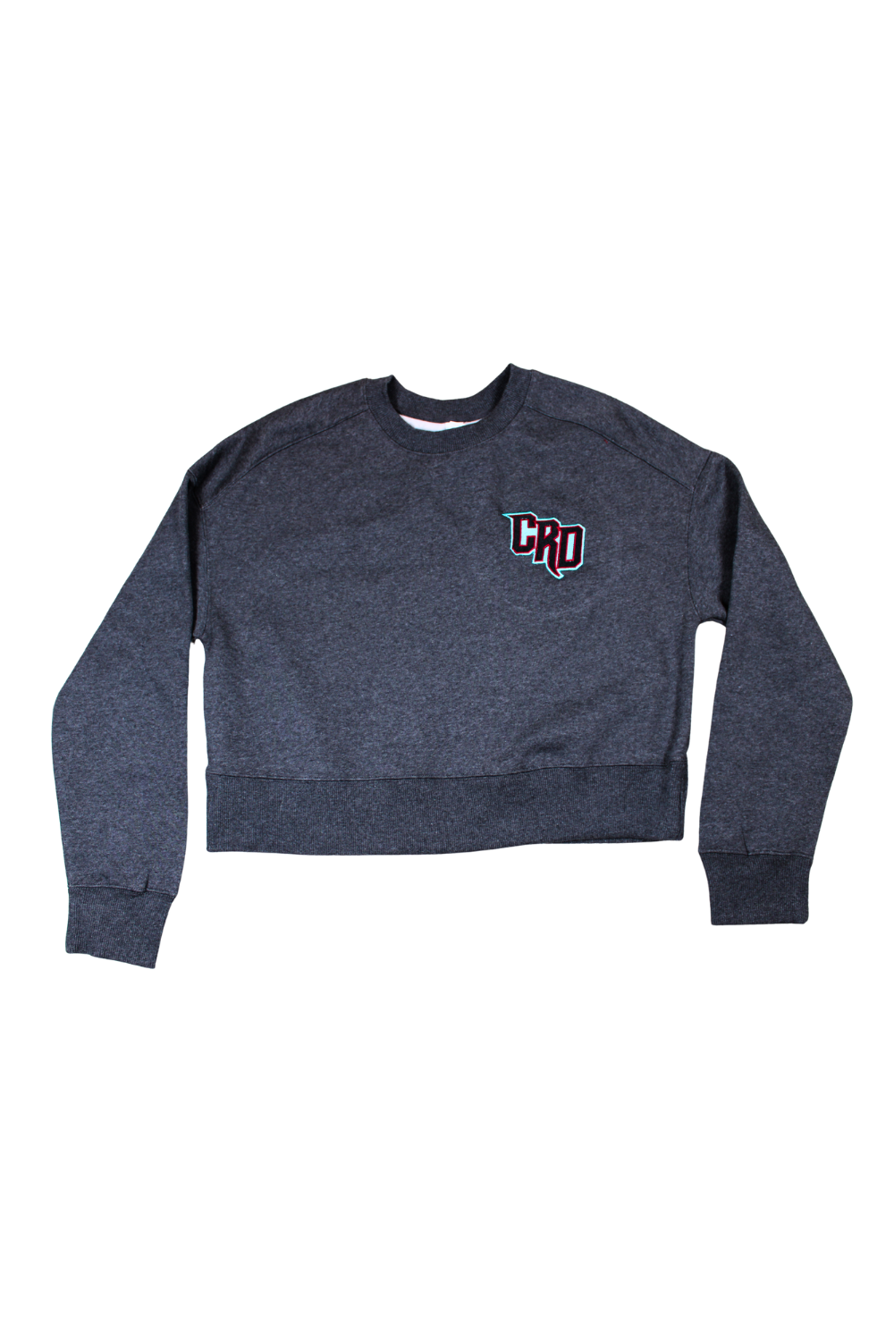 Womens Cropped Crewneck SanMar