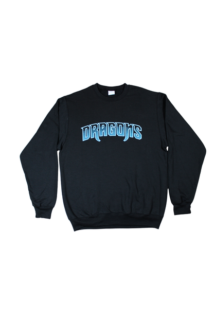 Dragons Wordmark Crewneck SanMar