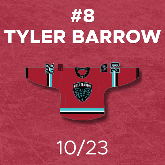 Jersey Off The Back: Oct 23- #8 Tyler Barrow