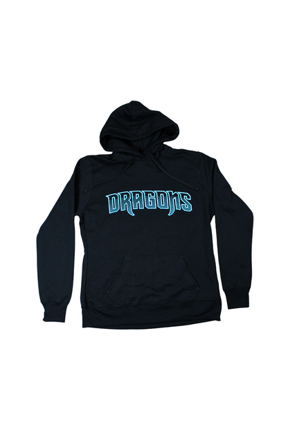 Womens Dragon Wordmark Hoodie SanMar