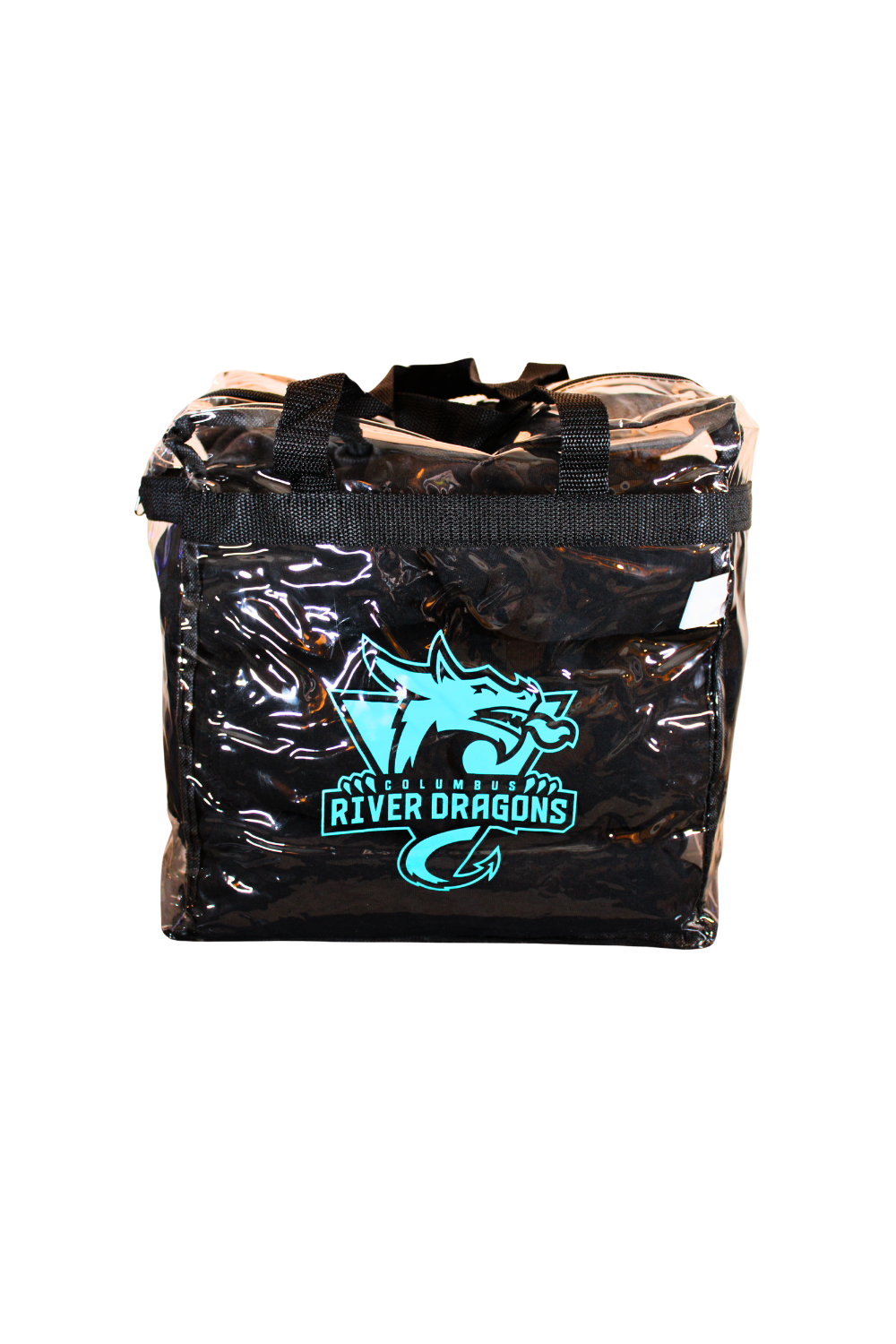Clear Zipper Tote Bag Columbus River Dragons Online Store
