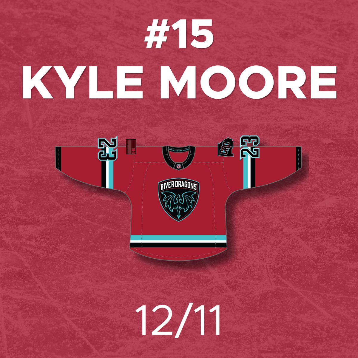 Jersey Off The Back: Dec 11- #15 Kyle Moore (A)