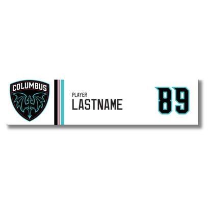 Custom Locker Room Nameplate