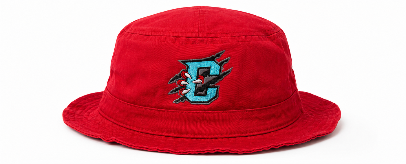Red Primary Logo Bucket Hat