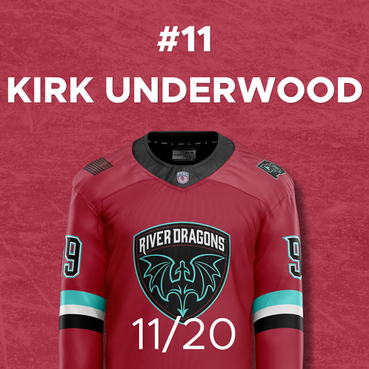 Jersey Off The Back: Nov 20- #11 Kirk Underwood (C)
