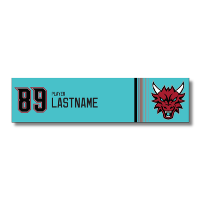 Custom Locker Room Nameplate