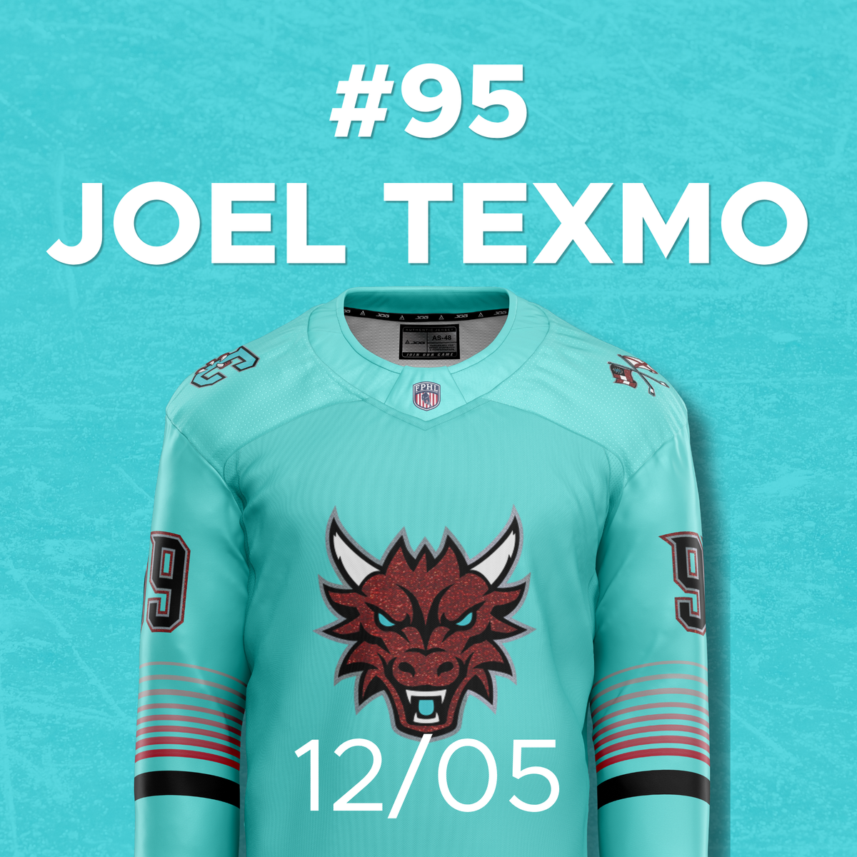 Jersey Off The Back: Dec 5- #95 Joel Texmo