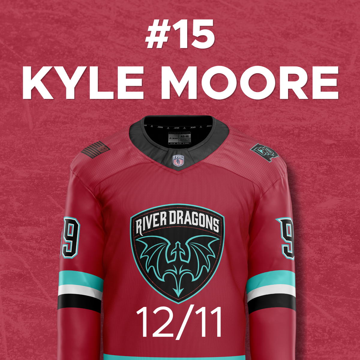 Jersey Off The Back: Dec 11- #15 Kyle Moore (A)
