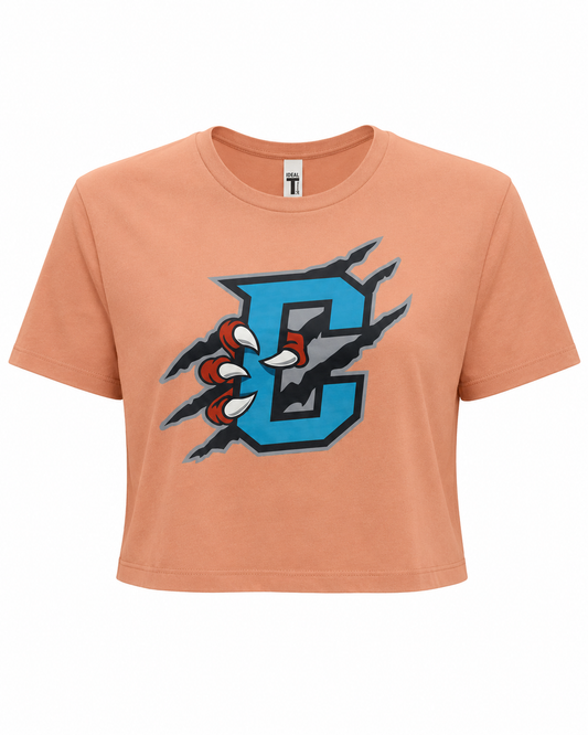 Women's Primary Logo Pink Crop Top