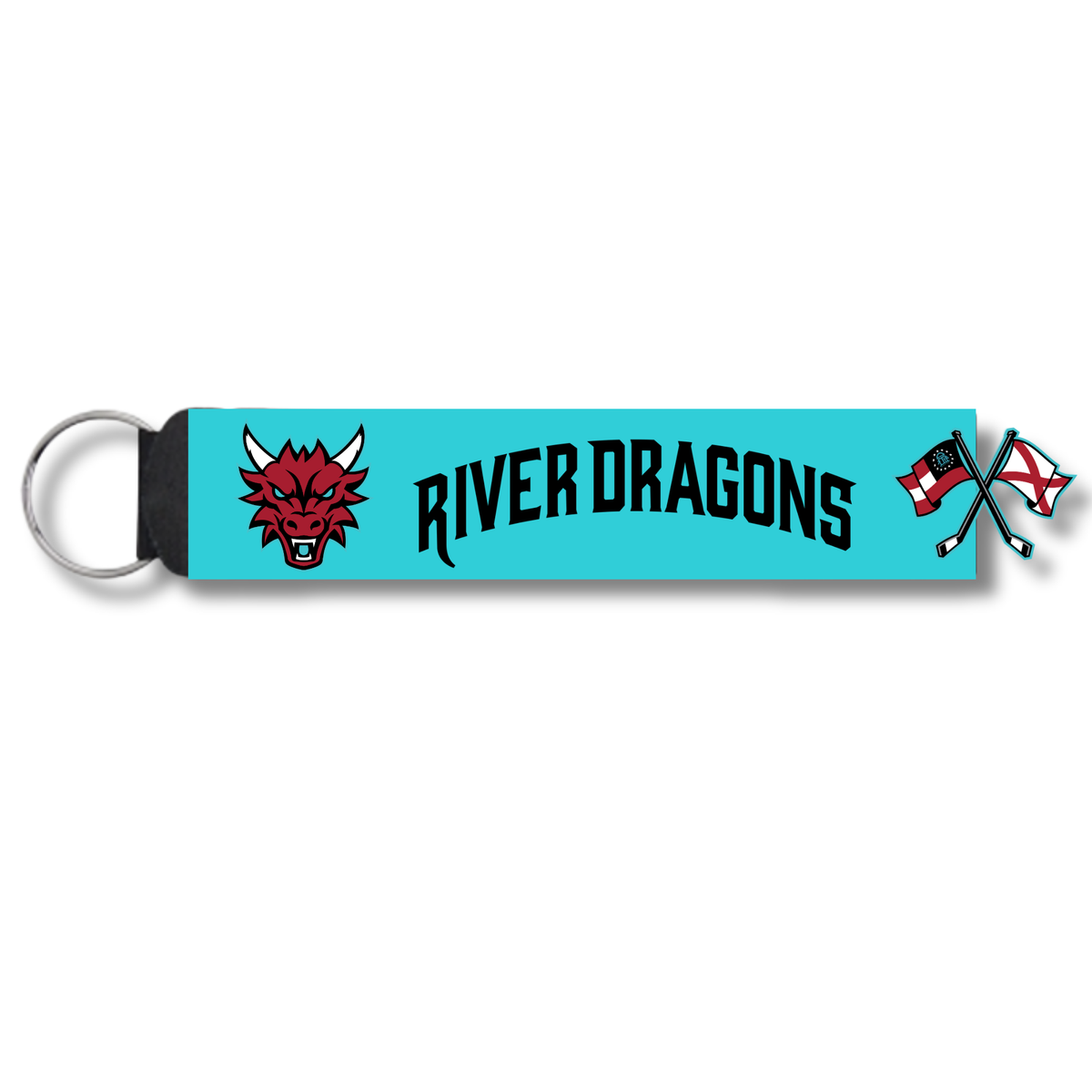 Neoprene Wristband With Key Ring