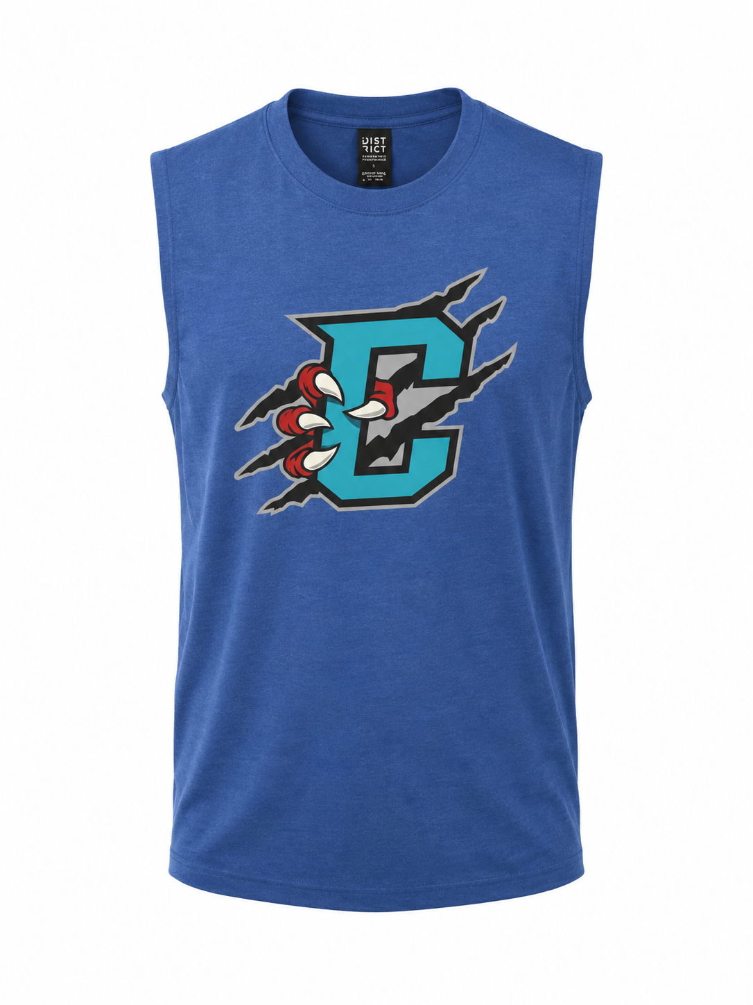 Primary Logo Royal Blue Muscle Tank Top