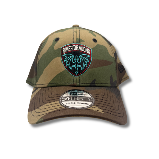 Camo New Era Fitted Cotton Cap