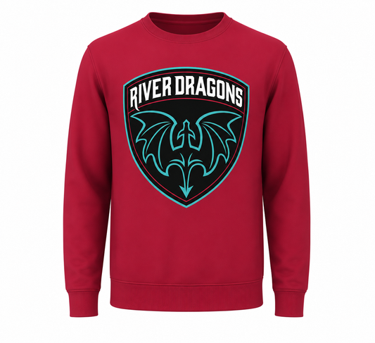 Red River Dragons Shield Crewneck