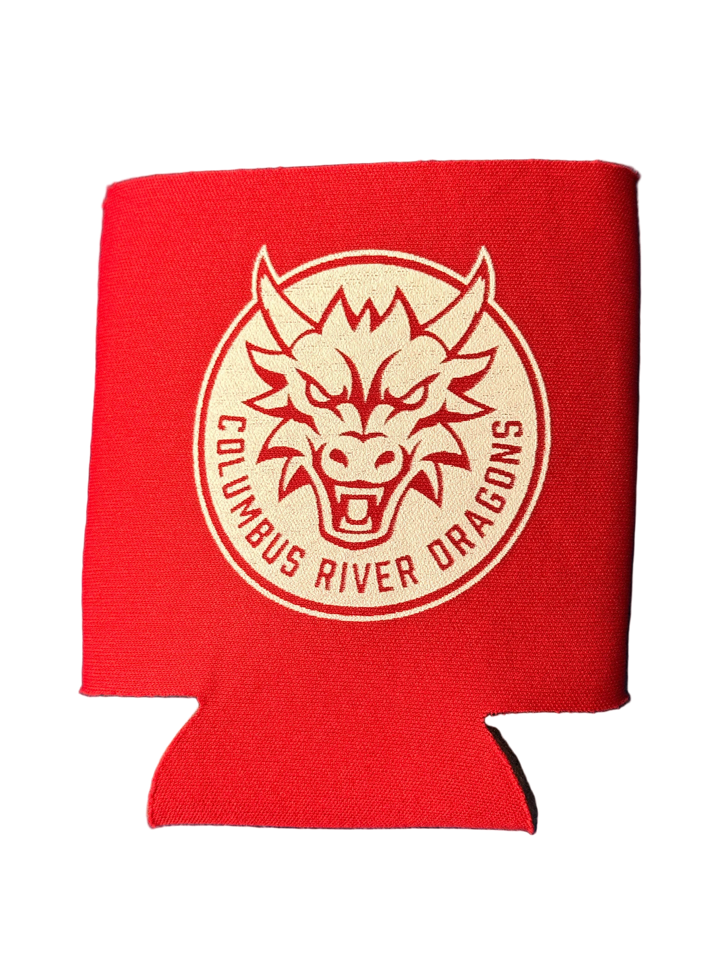 Red Dragons Seal Koozie