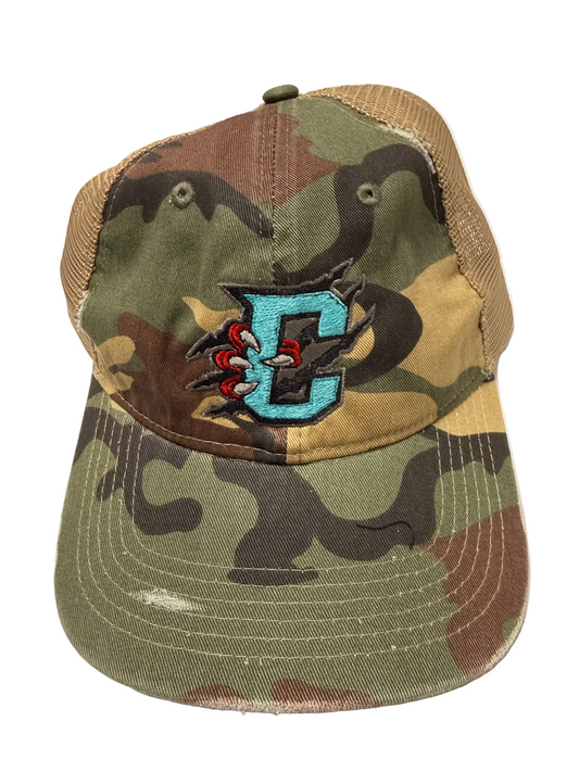 Camo Mesh Primary Logo Hat