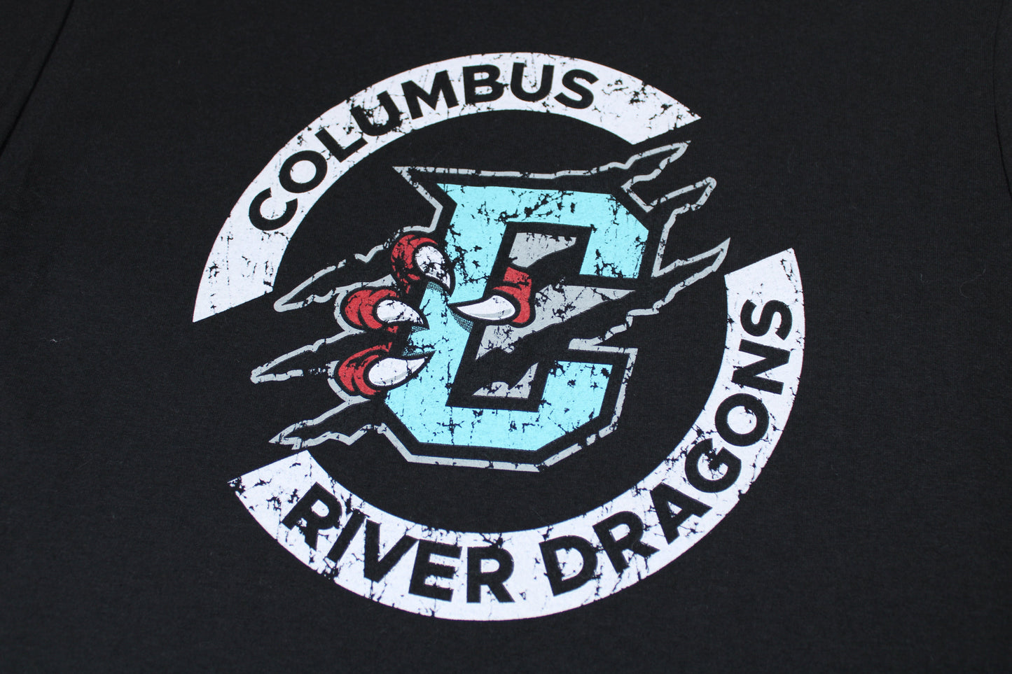 Distressed Logo Long Sleeve SanMar