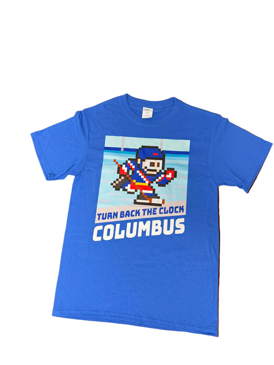 TBTC Cottonmouth '8-Bit' Blue Short Sleeve