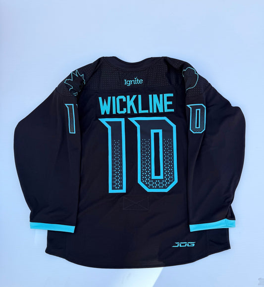 Authentic 2025-26 Black Jersey - Wickline