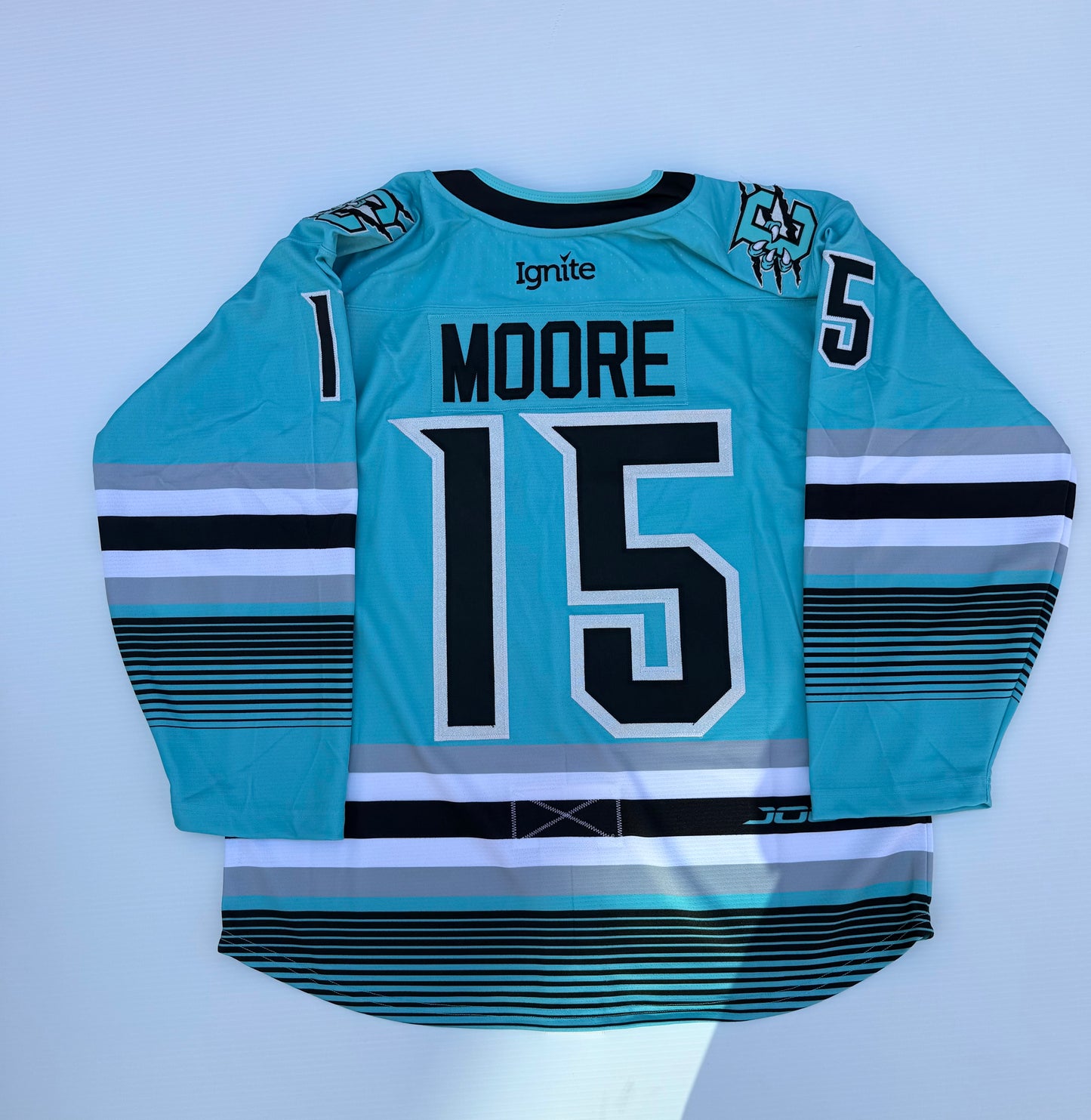 Authentic 2025-26 Teal Jersey - Moore