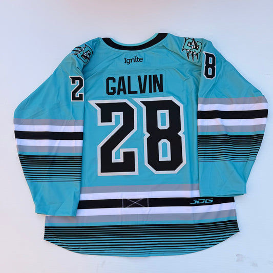 Authentic 2025-26 Teal Jersey - Galvin