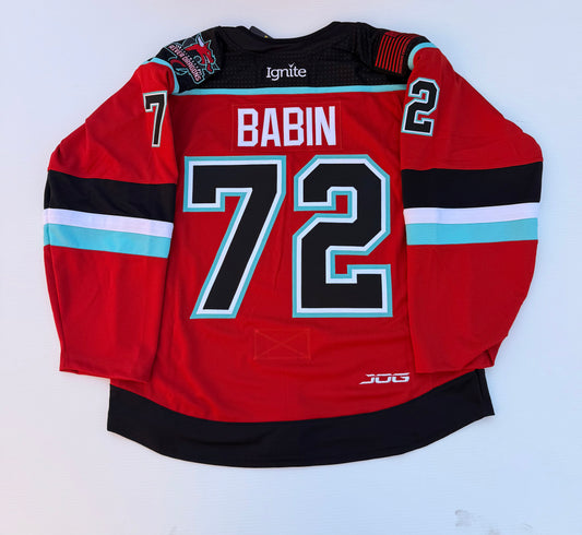 Authentic 2025-26 Red Jersey - Babin