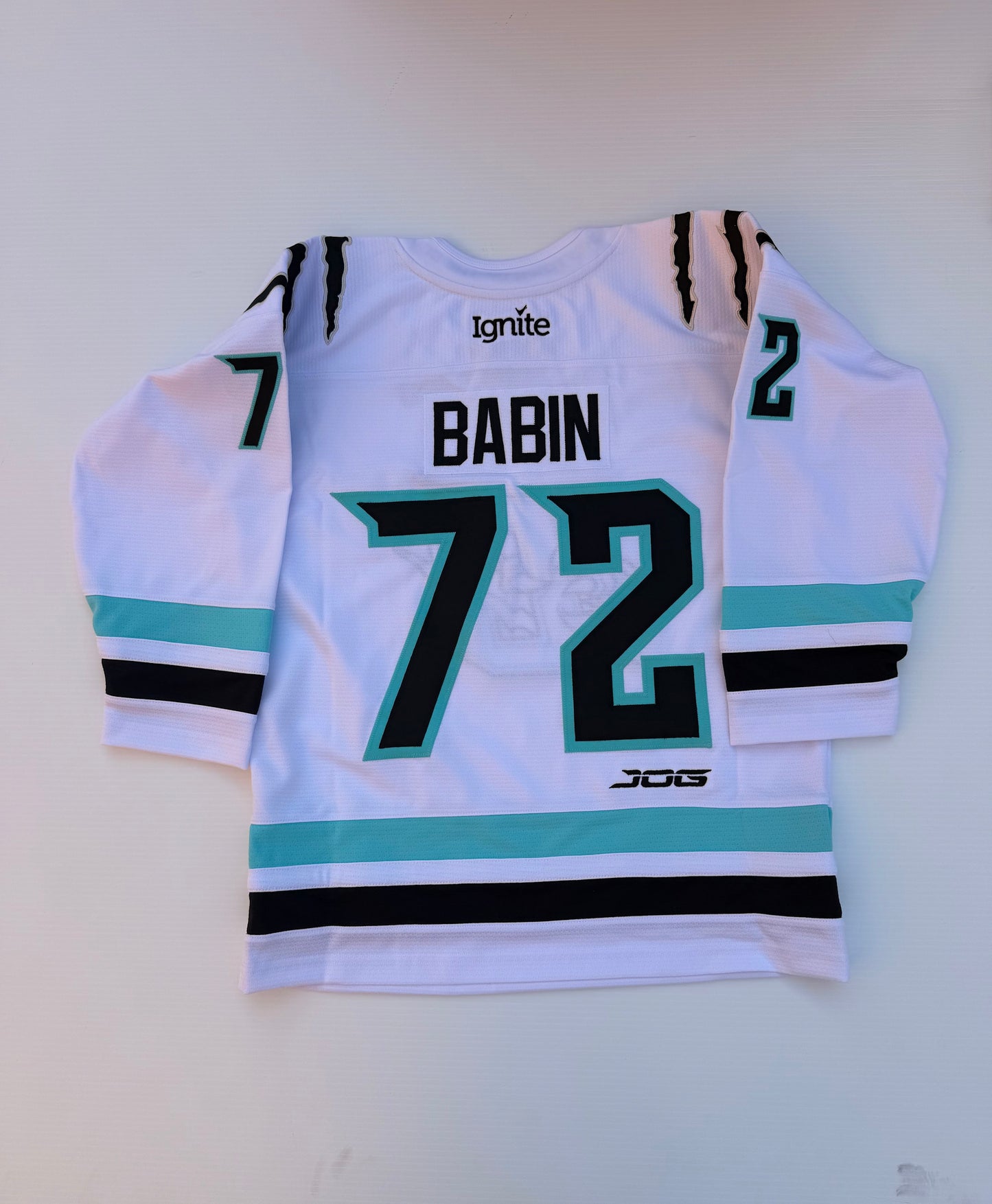 Authentic 2025-26 White Jersey - Babin