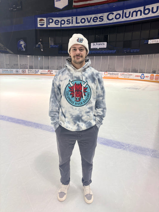 Dragon Seal Tie Dye Hoodie