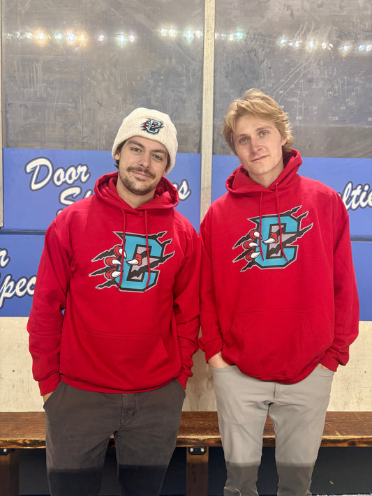 Primary Logo Red Hoodie