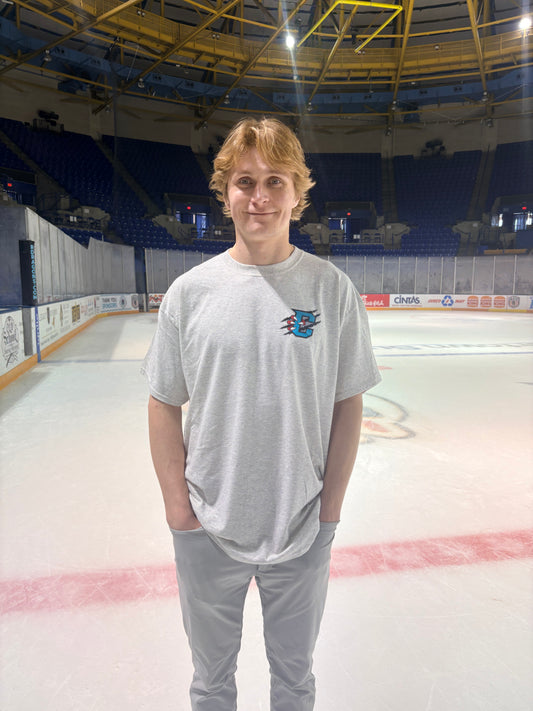 Primary Logo Oatmeal Heather Short Sleeve