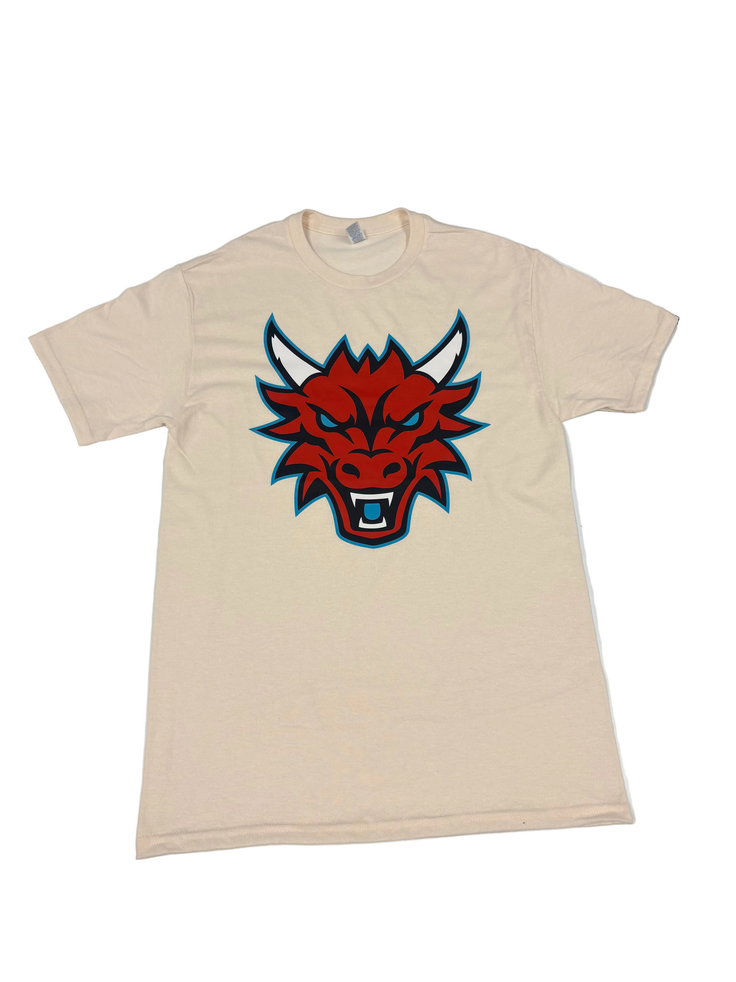 Heather Cream Dragon Head Short Sleeve