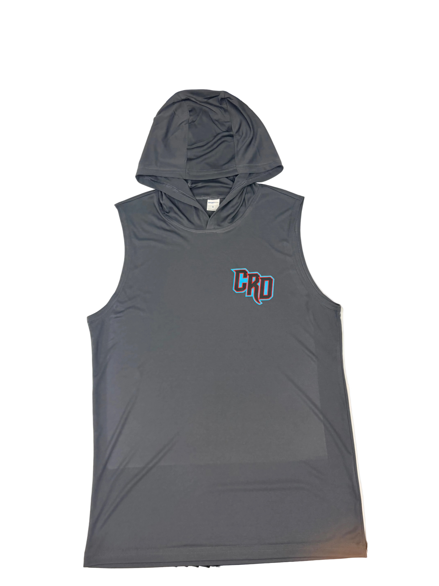 Iron Grey CRD Monogram Sleeveless Hoodie