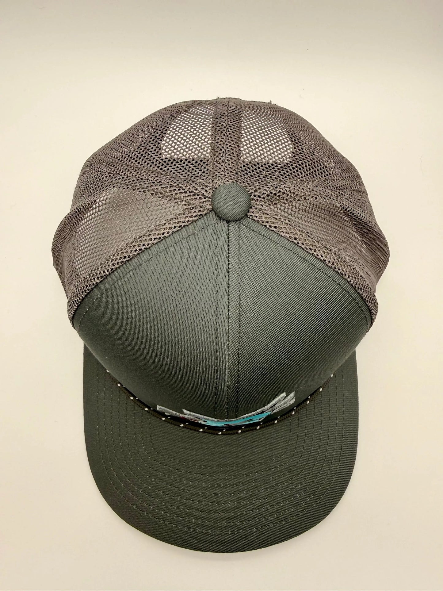 Grey Main Logo Rope Hat Augusta