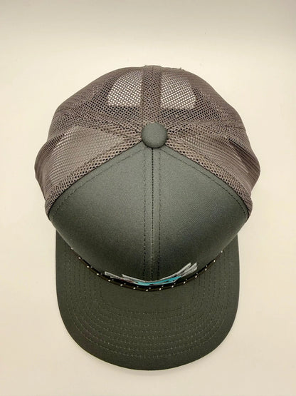 Grey Main Logo Rope Hat Augusta