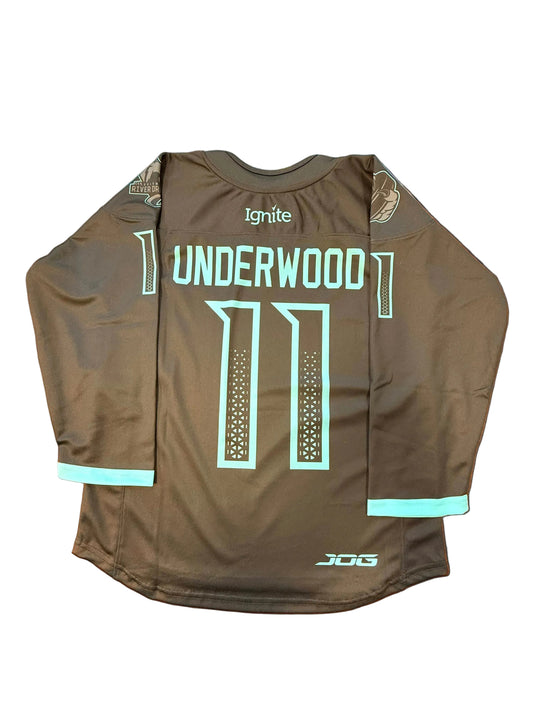 Replica 2025-26 Adult Black Jersey - Underwood