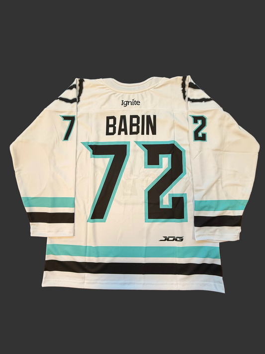 Replica 2025-26 Adult White Jersey - Babin